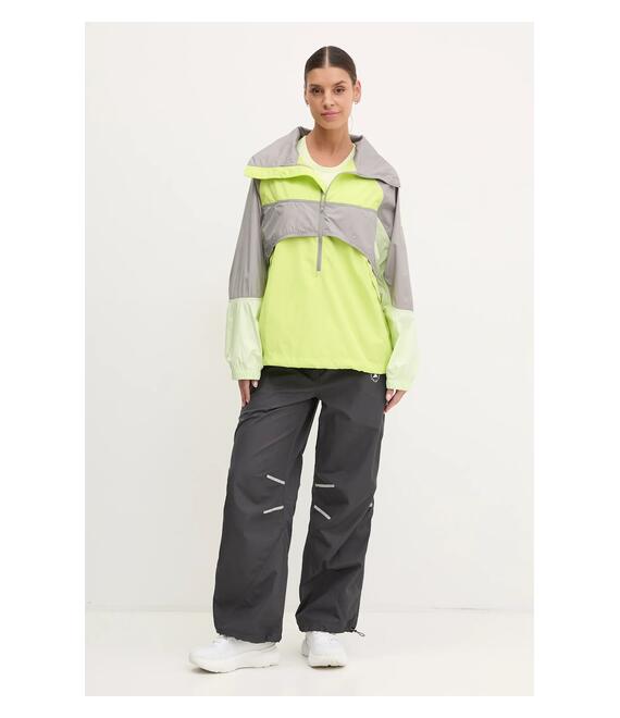 Τοπ προπόνησης adidas by Stella McCartney χρώμα: πράσινο, JJ2564