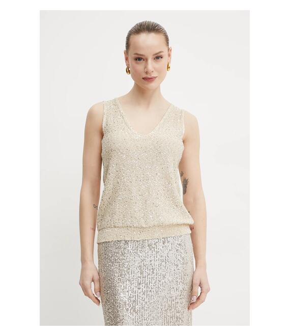Top Weekend Max Mara χρώμα: χρυσαφί, 2515361131600