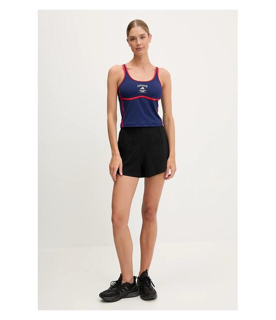 Τοπ προπόνησης adidas Performance Heritage χρώμα: ναυτικό μπλε, JG6156