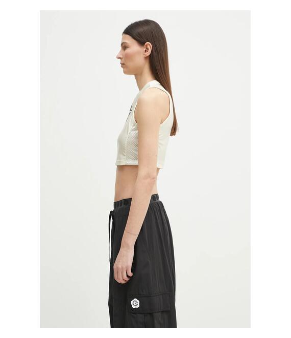 Top adidas Originals Tank Top χρώμα: μπεζ, JD0103