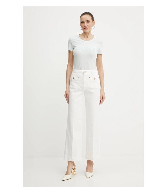Μπλουζάκι Guess χρώμα: τιρκουάζ, W5GI17 J1314