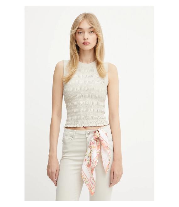 Top Guess CLAIRE χρώμα: γκρι, W5GP17 KCSA2