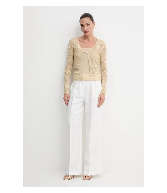 Top Guess NELLIE χρώμα: μπεζ, W5GR16 Z3E22
