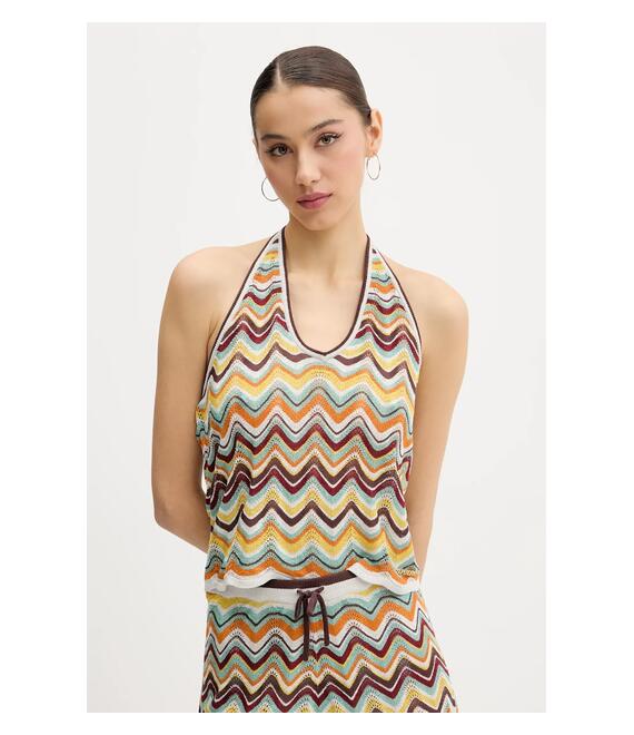 Top Superdry χρώμα: πολύχρωμο, W6012004A-F4W