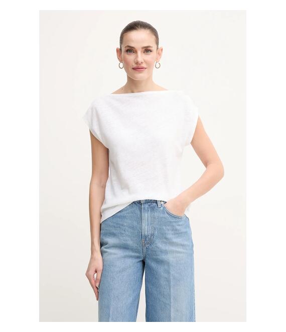 Μπλουζάκι Calvin Klein χρώμα: άσπρο, K20K208249
