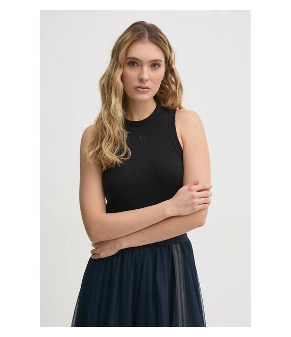 Top Dkny χρώμα: μαύρο, DJ5T1413