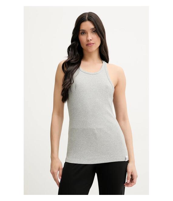 Top Calvin Klein Underwear χρώμα: γκρι, LV00QS7492