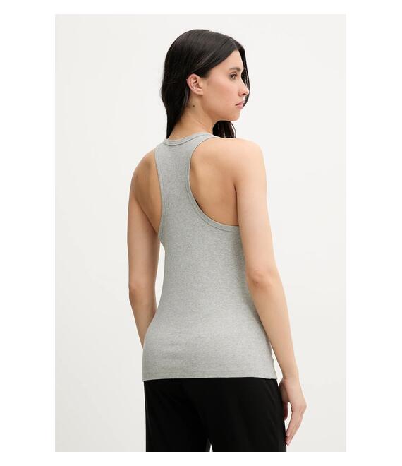 Top Calvin Klein Underwear χρώμα: γκρι, LV00QS7492