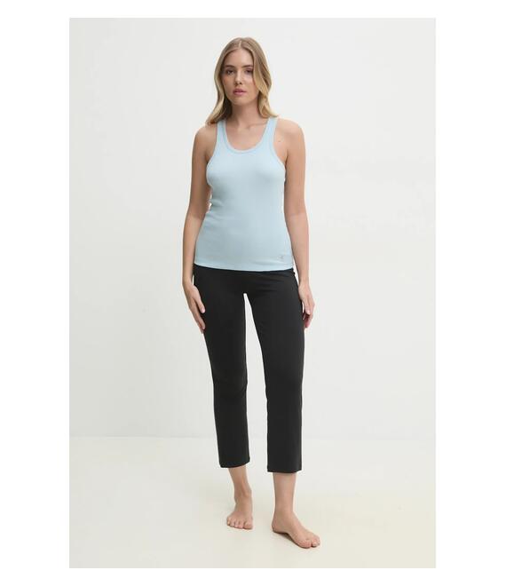 Βαμβακερό τοπ Calvin Klein Underwear 3-pack χρώμα: γκρι, LV00QS7493