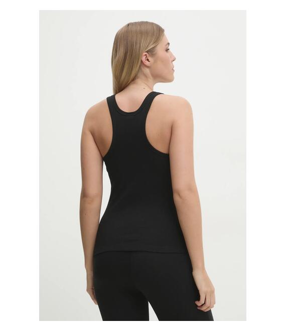 Βαμβακερό τοπ Calvin Klein Underwear 3-pack χρώμα: μαύρο, LV00QS7493