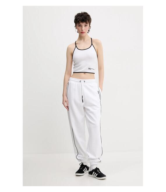 Top Karl Lagerfeld Jeans χρώμα: άσπρο, A2W17026