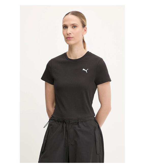 Μπλουζάκι Puma χρώμα: μαύρο, 685021