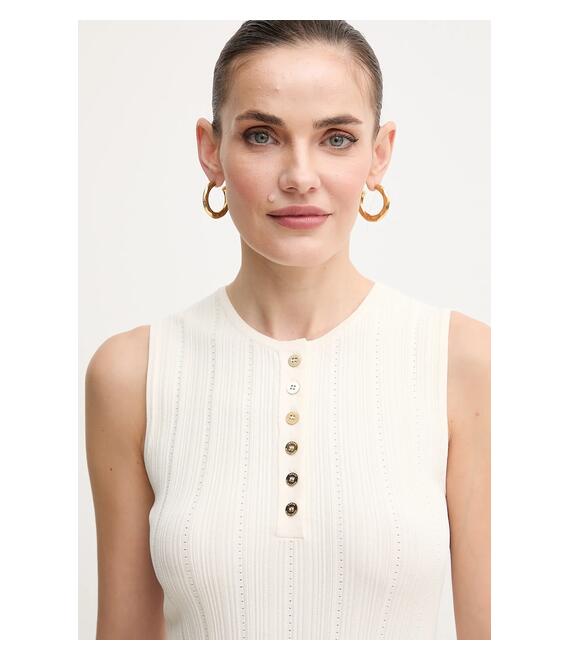 Top Marciano Guess GIADA χρώμα: μπεζ, 5GGR04 5874Z