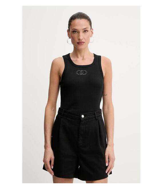 Top Liu Jo χρώμα: μαύρο, WA5367.J0295