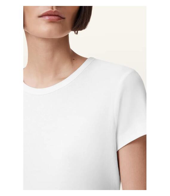 Βαμβακερό μπλουζάκι AllSaints STEVIE χρώμα: άσπρο, W194JA