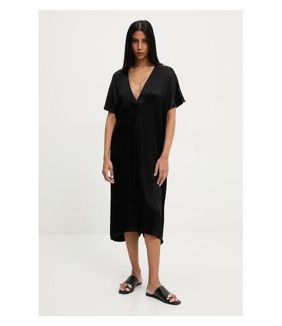 Φόρεμα Answear Lab χρώμα: μαύρο