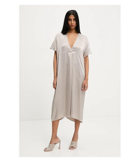 Φόρεμα Answear Lab χρώμα: ασημί