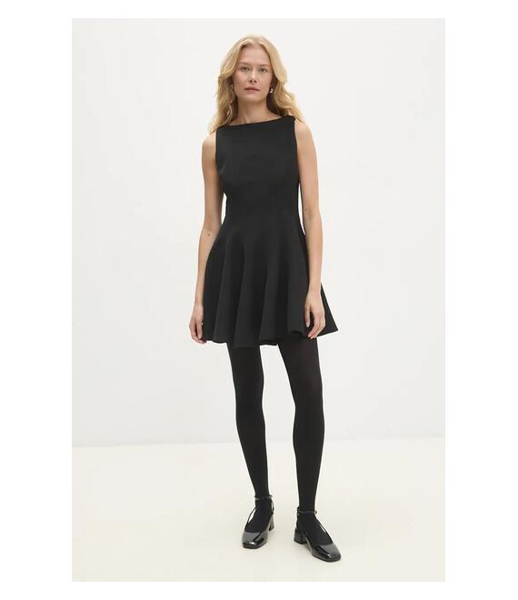 Φόρεμα Answear Lab χρώμα: μαύρο