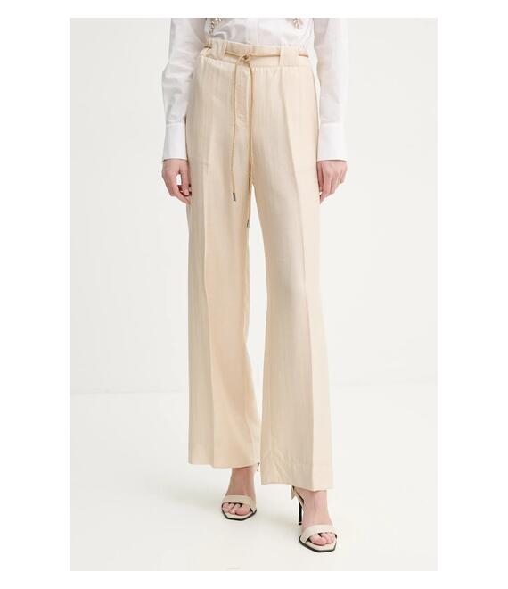 Παντελόνι Blugirl Blumarine χρώμα: μπεζ, RA5125.T2948
