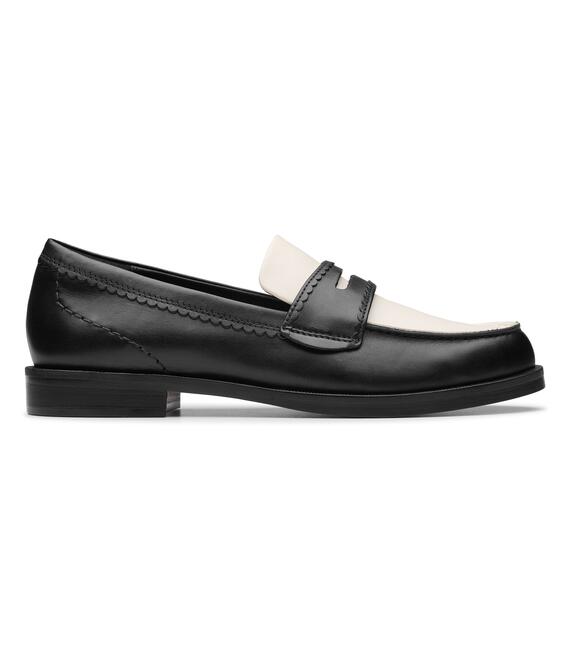 Μοκασίνια Clarks Straven Edge 26181270 Μαύρο