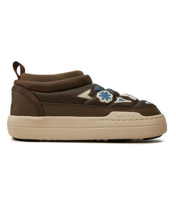 Μποτάκια Moon Boot Park Soft Flower 80D2470030 Καφέ