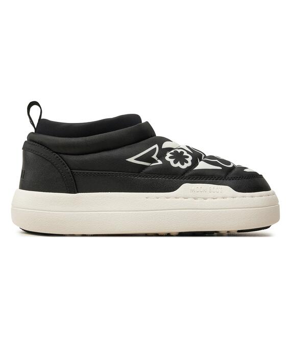 Μποτάκια Moon Boot Park Soft Flower 80D2470030 Μαύρο