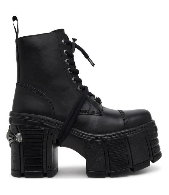 Μποτάκια NEW ROCK M-TM001-C4 Μαύρο