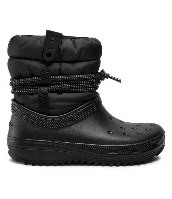 Μπότες Χιονιού Crocs Classic Neo Puff Luxe Boot W 207312 Μαύρο