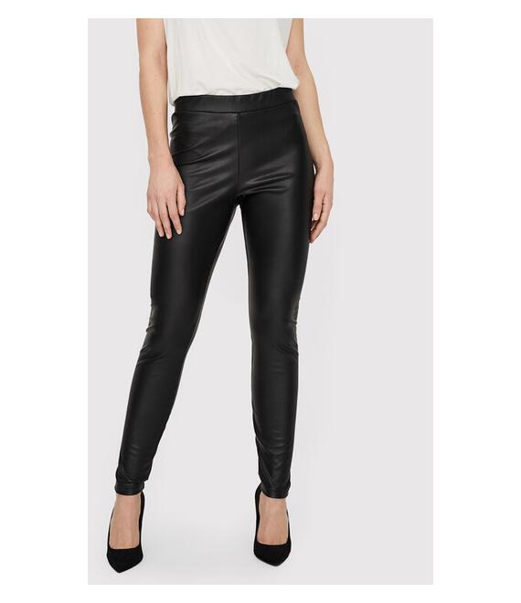 Παντελόνι από απομίμηση δέρματος Vero Moda