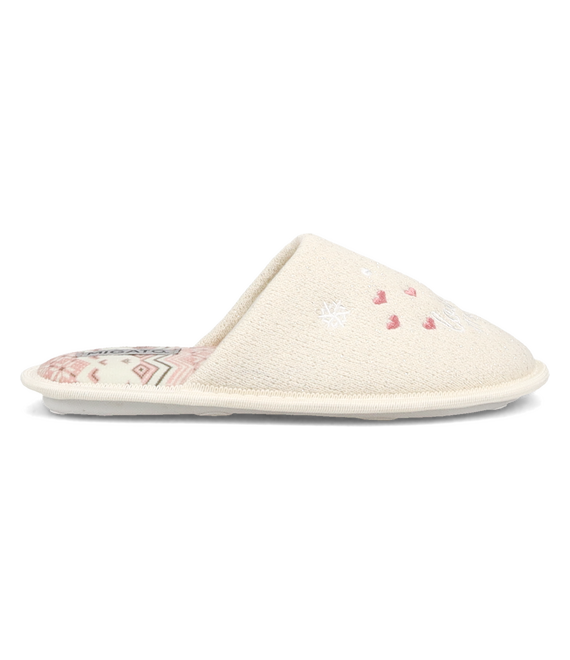 Εκρού παντόφλα