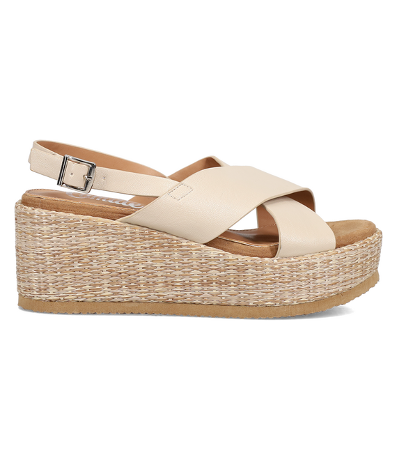 Μπεζ πλατφόρμα