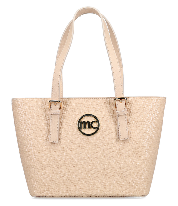 Μπεζ τσάντα ώμου