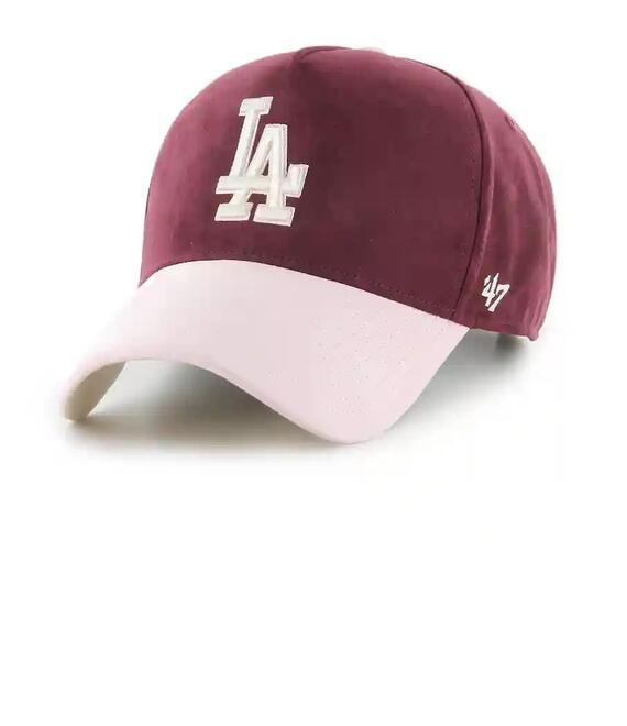 Καπέλο 47 brand MLB Los Angeles Dodgers χρώμα: μπορντό, B-USMDT12USS-KM