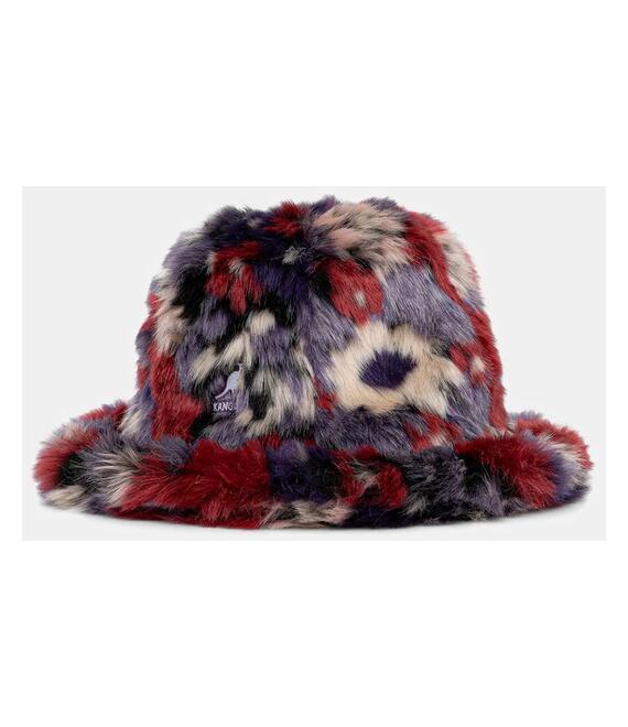 Καπέλο Kangol FAUX FUR χρώμα: μοβ, K4190ST.PM521