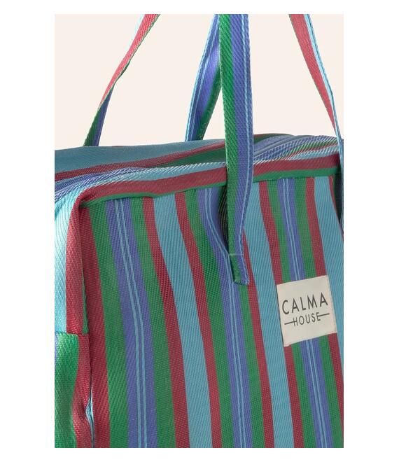 Τσάντα παραλίας Calma House Berlin χρώμα: πολύχρωμο