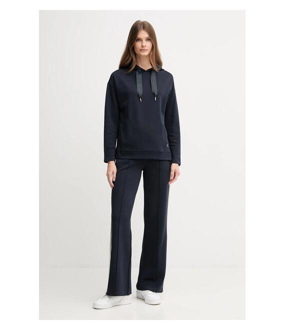 Μπλούζα Joop! χρώμα: μοβ, με κουκούλα, 30032522 10007096