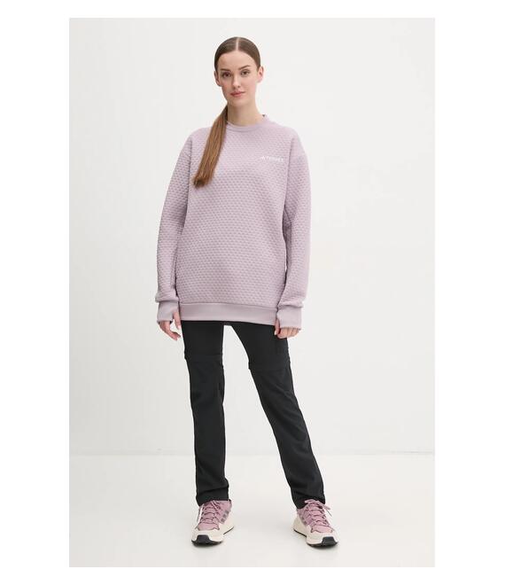 Αθλητική μπλούζα adidas TERREX χρώμα: ροζ, IM8257