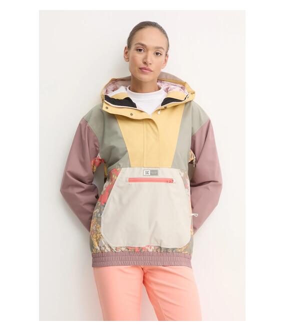 Μπουφάν DC Chalet χρώμα: κίτρινο, ADJTJ03046