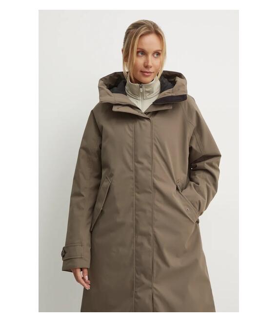 Μπουφάν Didriksons LUNA χρώμα: πράσινο, 505575