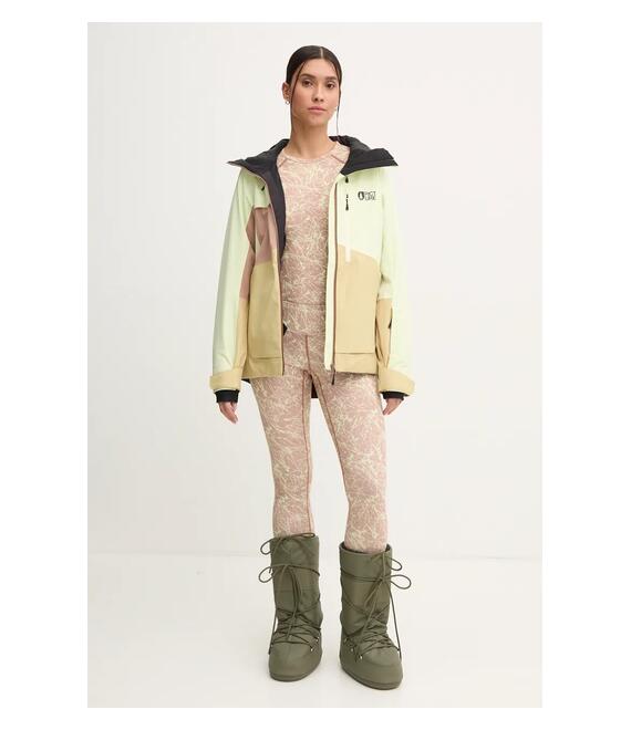 Μπουφάν Picture Seen χρώμα: κίτρινο, WVT0369