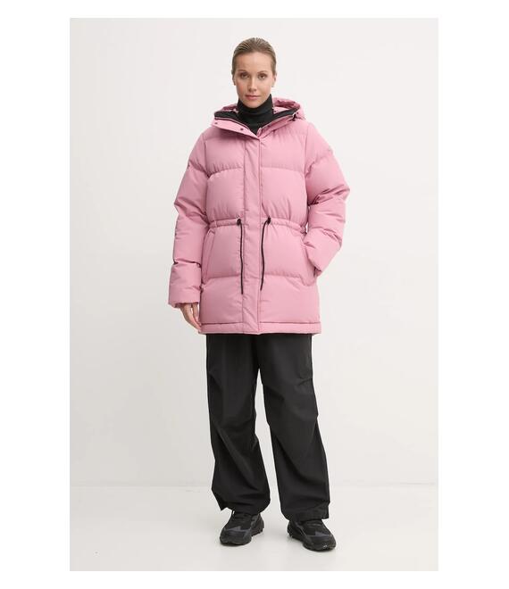 Μπουφάν με επένδυση από πούπουλα Peak Performance Firn Down χρώμα: ροζ, G79877