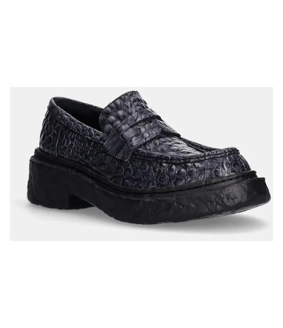 Δερμάτινα μοκασίνια CAMPERLAB Vamonos χρώμα: γκρι, A500023-003