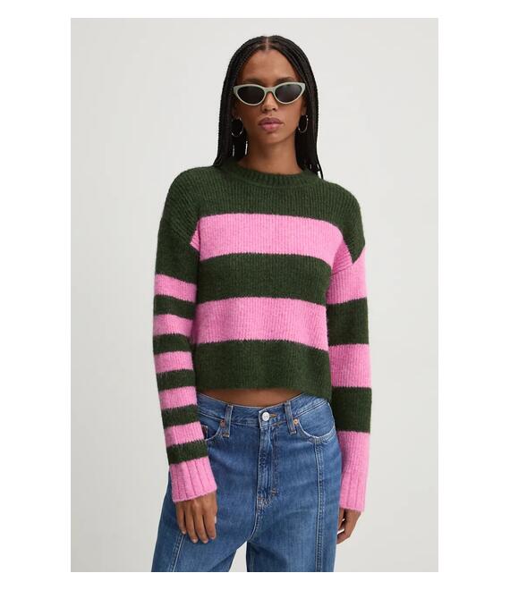 Πουλόβερ με προσθήκη μαλλιού Desigual HAMILTON γυναικείο, 24WWJF30