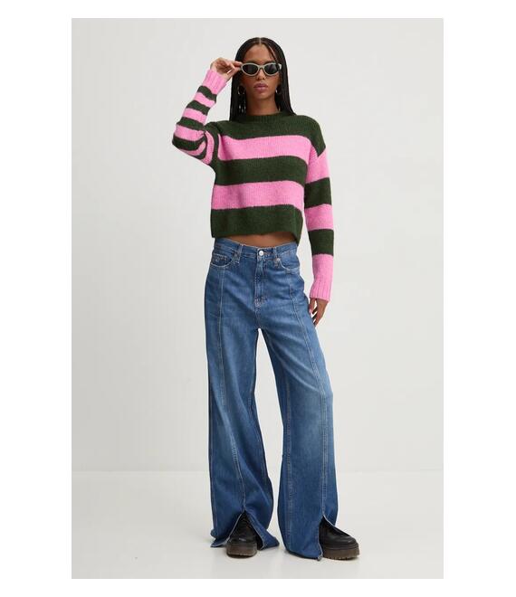 Πουλόβερ με προσθήκη μαλλιού Desigual HAMILTON γυναικείο, 24WWJF30