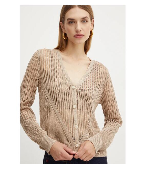 Πουλόβερ Morgan MAGATHE χρώμα: χρυσαφί, MAGATHE