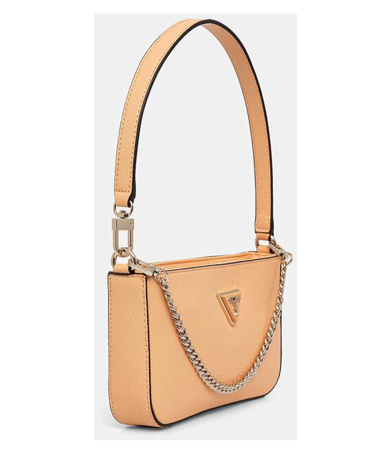 Τσάντα Guess NOELLE χρώμα: μαύρο, HWZG78 79720