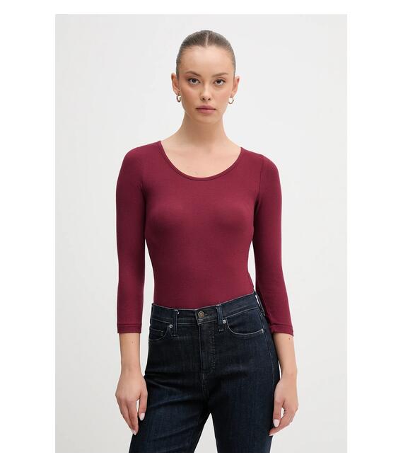 Κορμάκι United Colors of Benetton χρώμα: μπορντό, 3P2Y3B005