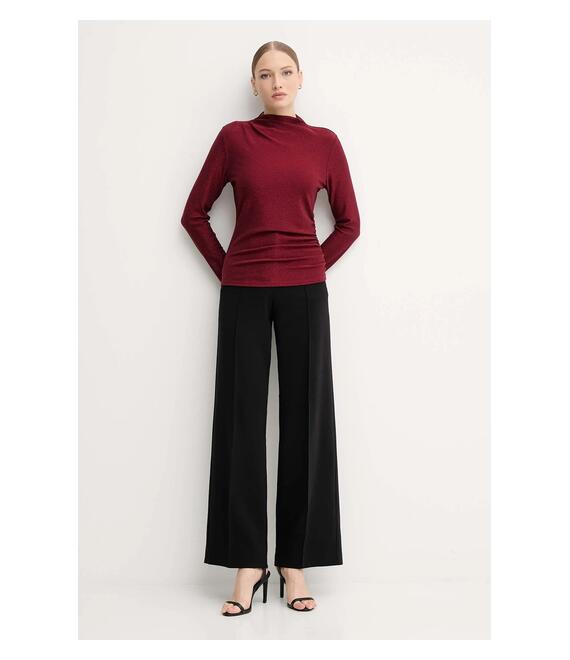 Μπλουζάκι Joseph Ribkoff χρώμα: μπορντό, 254162