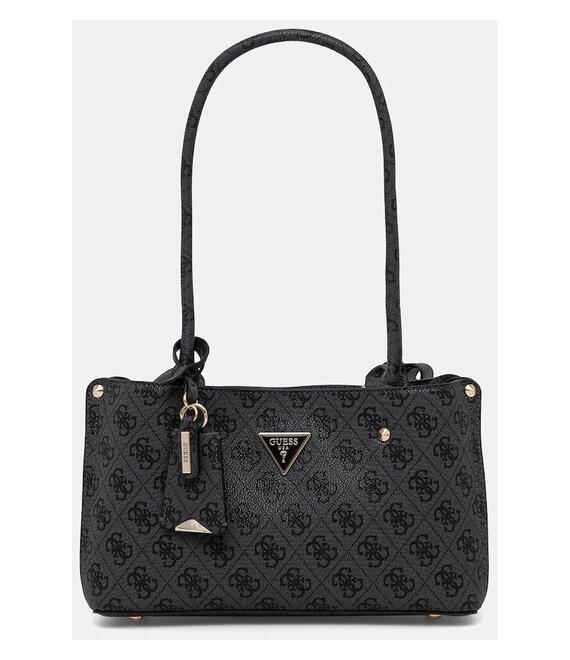 Τσάντα Guess MERIDIAN χρώμα: γκρι, HWSG69 74090