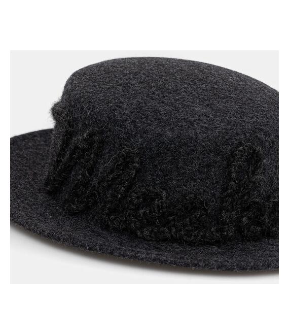 Μάλλινο καπέλο Weekend Max Mara BOLOGNA χρώμα: γκρι, 2525576045600